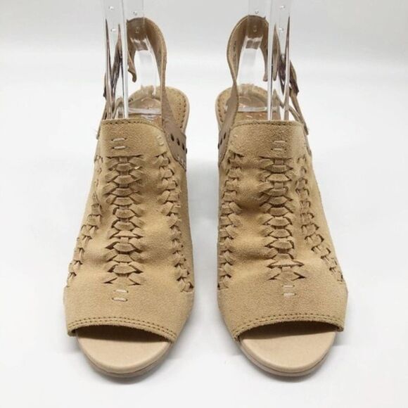 NAUGHTY MONKEY Montana Joe Suede Heeled Sandals  - Picture 4 of 7